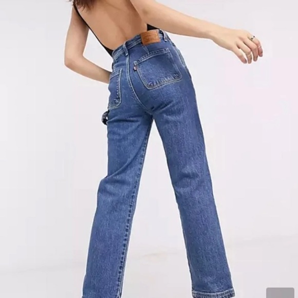 Levi Ribcage Utility Jeans - Picture 2 of 6